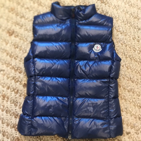 Authentic Moncler Kids Vest Size 4 